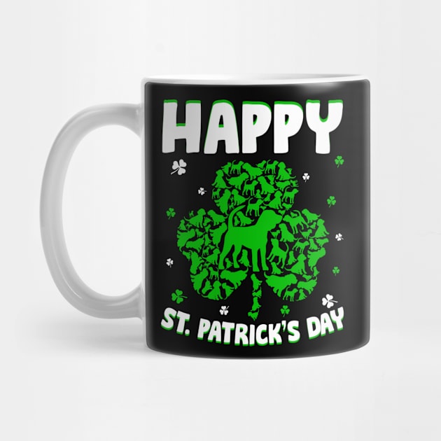 Happy St. Patrick's Day Funy Saint Patricks Beagle Dog by Maccita